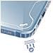 Cover Per Samsung Galaxy Z Flip6 Bordi Rialzati Angoli Rinforzati - Foto miniatura 3