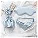 Set Di 4 Maschere Per Gli Occhi Da Sonno Simili Alla Seta Per Il Massimo Comfort Blue - Foto miniatura 2
