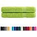 Asciugamani Premium SOLUND 2 pz Verdi 100x200 cm 600 g /m² - Foto miniatura 2