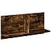 Mobile A Parete 70x16,5x30 Cm Rovere Fumo In Legno Multistrato - Foto miniatura 2