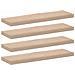 Mensole Pensili 4 Pz 80x23,5x4 Cm In Truciolato - Foto miniatura 2