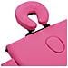 Lettino Da Massaggio A 3 Sezioni In Alluminio Rosa - Foto miniatura 5