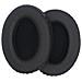 Cuscinetti Auricolari Ovali Universali 95x80mm In Pelle Proteica - Neri (2 Pz) - Foto miniatura 1