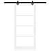 "Set porta scorrevole  con hardware ""ORKDAL"" Bianco Legno Massello & Vetro, Porta interna  con vetro ""ORKDAL"" Bianco 93x211x4 cm" - Foto miniatura 4