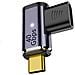Adattatore Magnetico Da Usb-c Femmina A Usb-c Maschio Con Curvatura Laterale E Orecchie (confezione Da 1) - Foto miniatura 3