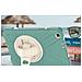 Custodia Per Samsung Galaxy Tab A 8.0 Con Supporto E Tracolla Verde - Foto miniatura 3