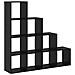 Libreria divisoria Rovere nero 131.5 x 29 x 131.5 cm - Foto miniatura 1