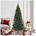 Albero di Natale artificiale con 300 LED Verde 180 cm PE e PVC - Foto miniatura 2