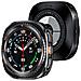 Custodia Protettiva In Metallo 47mm Compatibile Con Samsung Galaxy Watch Ultra 7/8c - Trasforma Il Tuo Orologio Black Orange - Foto miniatura 2