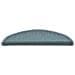 Tappetini per scale 30 pz 56x17x3 cm Blu mare Semicircolari - Foto miniatura 3