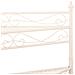 Supporto 3 Ripiani Per Pentole In Ferro Battuto Bianco 55x30x61 - Foto miniatura 4