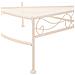 Supporto 3 Ripiani Per Pentole In Ferro Battuto Bianco 55x30x61 - Foto miniatura 6