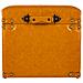 Sgabello Con Cassetti In Similpelle Arancione 38x38x35h - Foto miniatura 2