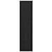 Guardaroba Rovere Nero 50 x 30 x 200 cm Legno multistrato - Foto miniatura 7