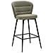 Set Di 2 Sgabelli Alti Vkh433-verde-metallo-52x59x108 Cm - Foto miniatura 1