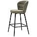Set Di 2 Sgabelli Alti Vkh433-verde-metallo-52x59x108 Cm - Foto miniatura 3