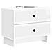 Armadio da Notte con cassetto Bianco Lucido 62 x 34,5 x 47,5 cm - Foto miniatura 2
