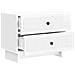 Armadio da Notte con cassetto Bianco Lucido 62 x 34,5 x 47,5 cm - Foto miniatura 3