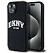 Dkny Custodia In Silicone Liquido Bianca Con Logo Stampato Magsafe Per Iphone 15 Plus / 14 Plus - Foto miniatura 1