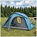 Tenda da trekking con telo impermeabile 2 persona Blu - Foto miniatura 2