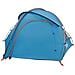 Tenda da trekking con telo impermeabile 2 persona Blu - Foto miniatura 4