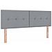Letto box spring con materasso Grigio Chiaro 140 x 200 cm - Foto miniatura 5