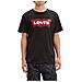 Graphic Set-in Neck Black T-shirt Uomo Taglia S - Foto miniatura 2
