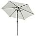 Ombrellone Inclinabile In Alluminio E Poliestere, Bianco, F2.7x2.35m - Foto miniatura 1