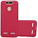 Custodia Compatibile Con Zte Blade V8 Mini In Frost Rosso - Coperchio Protettivo In Silicone Tpu Flessibile - Foto miniatura 3