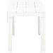 Panchine Da Giardino 2 Pz Bianco In Plastica - Foto miniatura 4