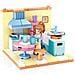 Sl07148 - Mini Scena Cucina (107 Pezzi) [ m38-b0757a] , Set Da Gioco Con Mattoncini A Morsetto, Kit Da Costruzione, Con Personaggio Di Gioco, Sogni, Ragazze - Foto miniatura 1