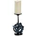 Portacandele Dkd Home Decor Metallo Vetro (13 X 13 X 25 Cm)  - Foto miniatura 3