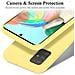 Custodia Compatibile Con Samsung Galaxy A51 4g / M40 In Liquid Giallo - Coperchio Protettivo In Silicone Tpu Flessibile - Foto miniatura 5