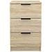 Comodini 2 Pz Rovere Sonoma 40x36x65 Cm - Foto miniatura 8