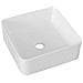 Lavabo Appoggio 34.5x34.5 Cm La53 Bianco - Foto miniatura 2