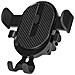 Supporto Per Smartphone Rotante 360° Griglia Di Ventilazione, Nero - Foto miniatura 1