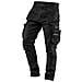 Pantaloni Da Lavoro Denim 5 Tasche, Neri, Taglia Xxxl - Foto miniatura 1