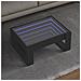 Tavolino Da Salotto Con Led Infinity Nero 70x53x30 Cm - Foto miniatura 1