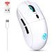 Mouse Wireless - Ricaricabile 2.4g White - Foto miniatura 3