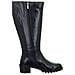 Denver Boots Stivaletti Pelle Scarpe Donna Nero Eu 37, 12-48815-01 - Foto miniatura 3