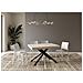 Tavolo allungabile 90x140/244 cm Karida cashmere gambe antracite - Foto miniatura 2