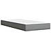 Giroletto a Molle con Materasso Grigio Chiaro 80x200 cm Tessuto - Foto miniatura 9