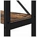 Libreria Rovere fumo 156 x 25 x 167.5 cm Legno multistrato - Foto miniatura 8