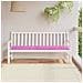 Cuscino per Panchina da Giardino Rosa 180 x 50 x 4 cm - Foto miniatura 2