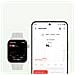 InfoWear Watch 2i 4,7 cm (1.85") AMOLED 49.7 mm Digitale 390 x 450 Pixel Touch screen Bianco - Foto miniatura 2