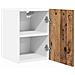 Armadio pensile Riga Legno Antico e Bianco 30 x 31 x 40 cm - Foto miniatura 5