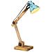 Lampada da Scrivania 25 W Blu Anticato 23x18x96 cm E27 - Foto miniatura 1