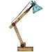 Lampada da Scrivania 25 W Blu Anticato 23x18x96 cm E27 - Foto miniatura 4