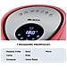 4618 Airy Fryer XXL - Friggitrice ad Aria - Frigge 2,5 kg di Patatine Fritte - 7 Litri - Cottura Senza Olio e Grassi - 1800 Watt - Rosso - Foto miniatura 8