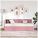 Struttura Letto Angolare con Materasso 2 pcs Grigio Velluto - Foto miniatura 3